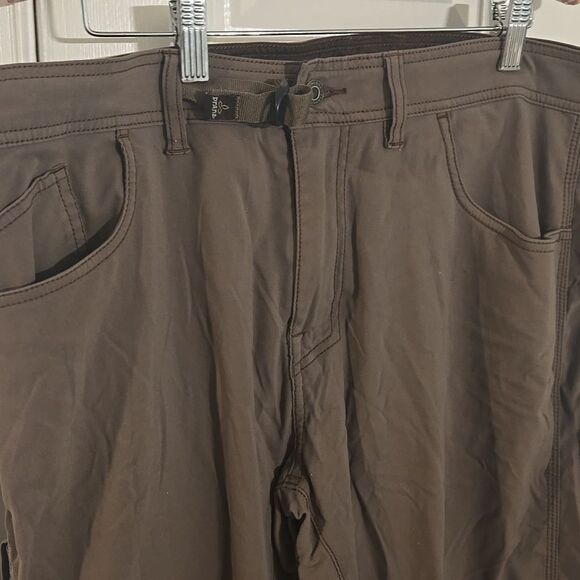 Prana Brown Chinos with Lightweight Fabric and Relaxed Fit 38 34 - Picture 2 of 12